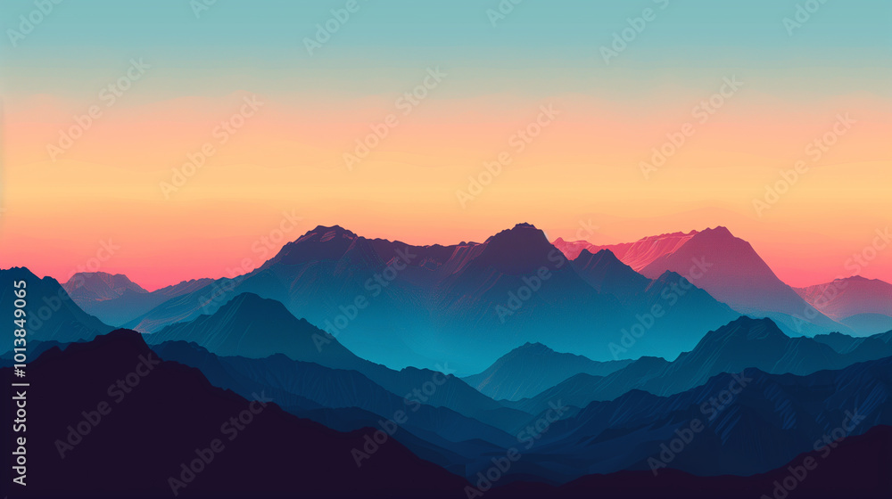A silhouette of a mountain with a dramatic outline against the sky, capturing natural beauty and tranquility.
A silhouette of a mountain with a dramatic outline against the sky, capturing natural beauty and tranquility.