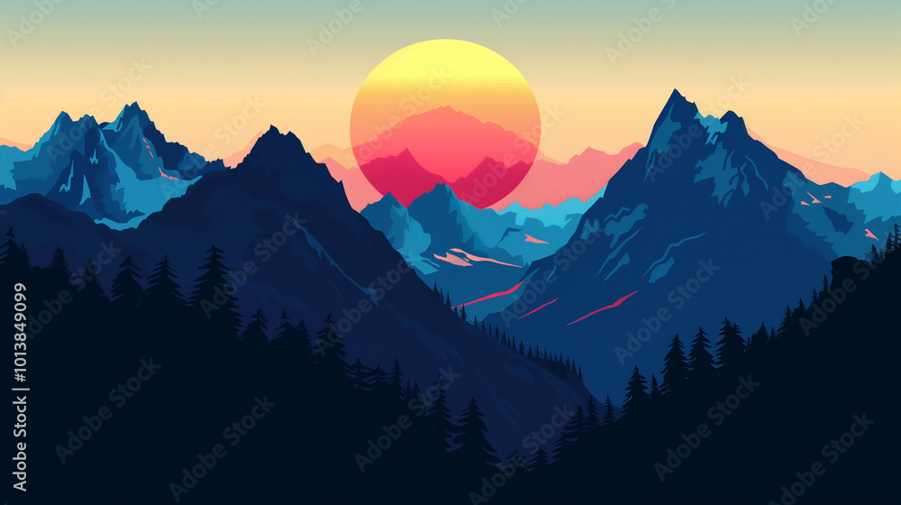 A silhouette of a mountain with a dramatic outline against the sky, capturing natural beauty and tranquility.
A silhouette of a mountain with a dramatic outline against the sky, capturing natural beauty and tranquility.