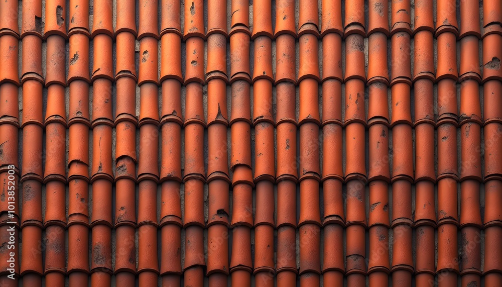 Traditional Terracotta Roof Tiles Pattern Traditional Terracotta Roof Tiles Pattern