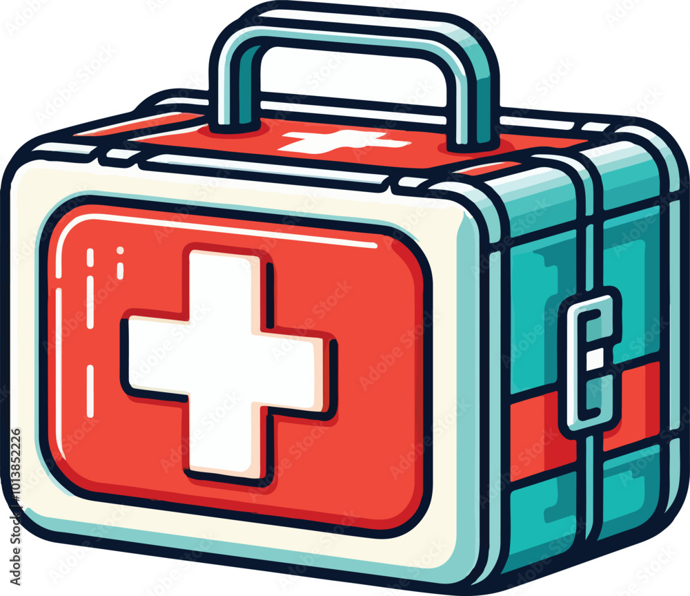 Fototapeta premium first aid kid box