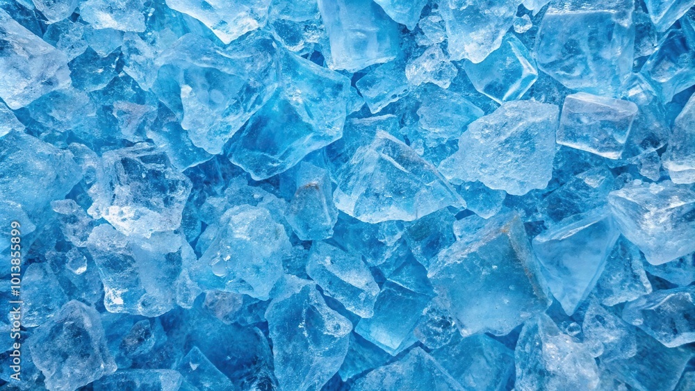 Abstract crystal blue ice texture from aerial perspective Abstract crystal blue ice texture from aerial perspective