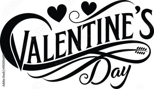 Valentine's Day Vector Design - Romantic Illustration for Vector Illustrator