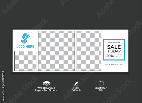 Travel Social Media Cover Design 
