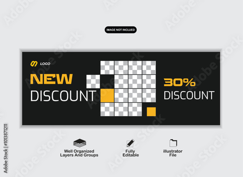 Modern Social media Cover Design Template 