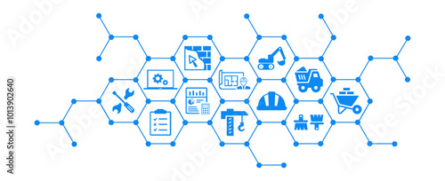 construction , civil engineering , architecture concept vector illustration