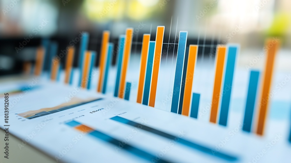 Clear bar graph chart rising upward, reflecting consistent growth over time, presented on a polished finance slide deck. Clear bar graph chart rising upward, reflecting consistent growth over time, presented on a polished finance slide deck.