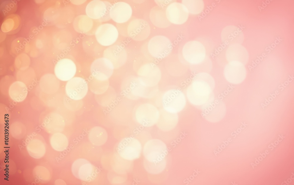 Obraz premium Blurred Bokeh with Glitter