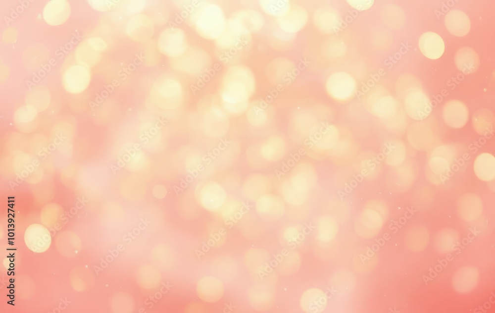 Gold and Pink Bokeh Lights Gold and Pink Bokeh Lights