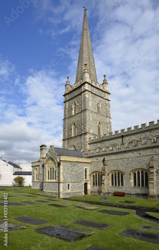 St. Columbs Catheral, Cathedral, Derry-Londonderry, Ulster Province, Northern Ireland, United Kingdom, Europe photo