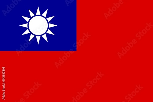 National flag of Taiwan