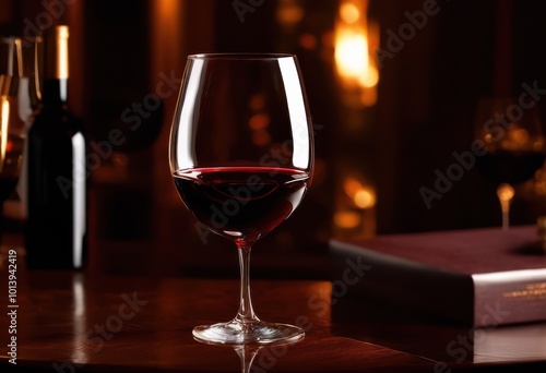 elegant pour rich red wine into captivating glass highlighting deep color glossy reflection, liquid, shine, swirl, texture, crimson, vintage, aroma, stemware