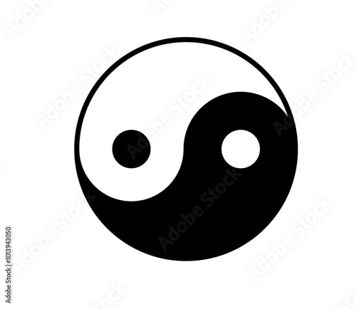 yin yang symbol.