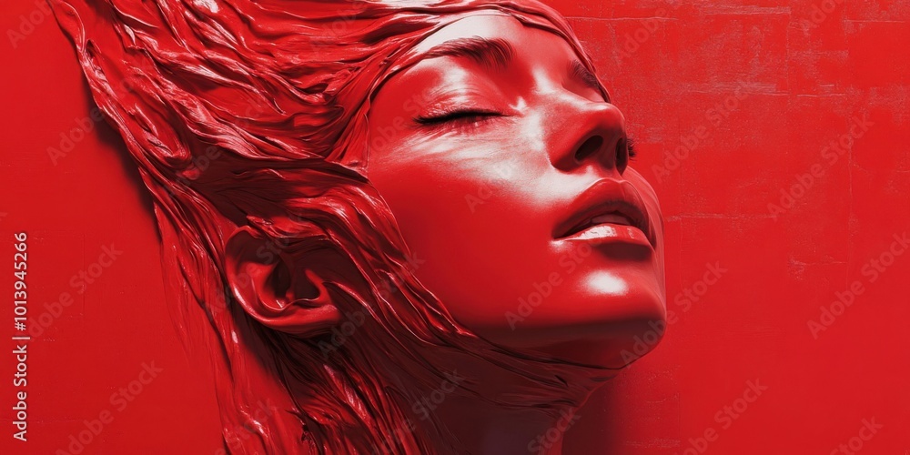 Exploring Emotional Depth Through Bold Red Expressions in Modern Art Exploring Emotional Depth Through Bold Red Expressions in Modern Art