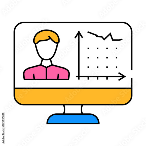 client activity analysis kyc line icon vector. client activity analysis kyc sign. isolated symbol illustration