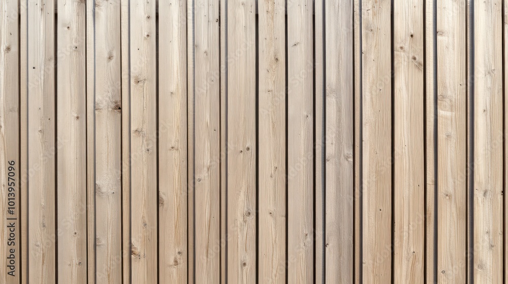 Naklejka premium Wooden Panel Wall