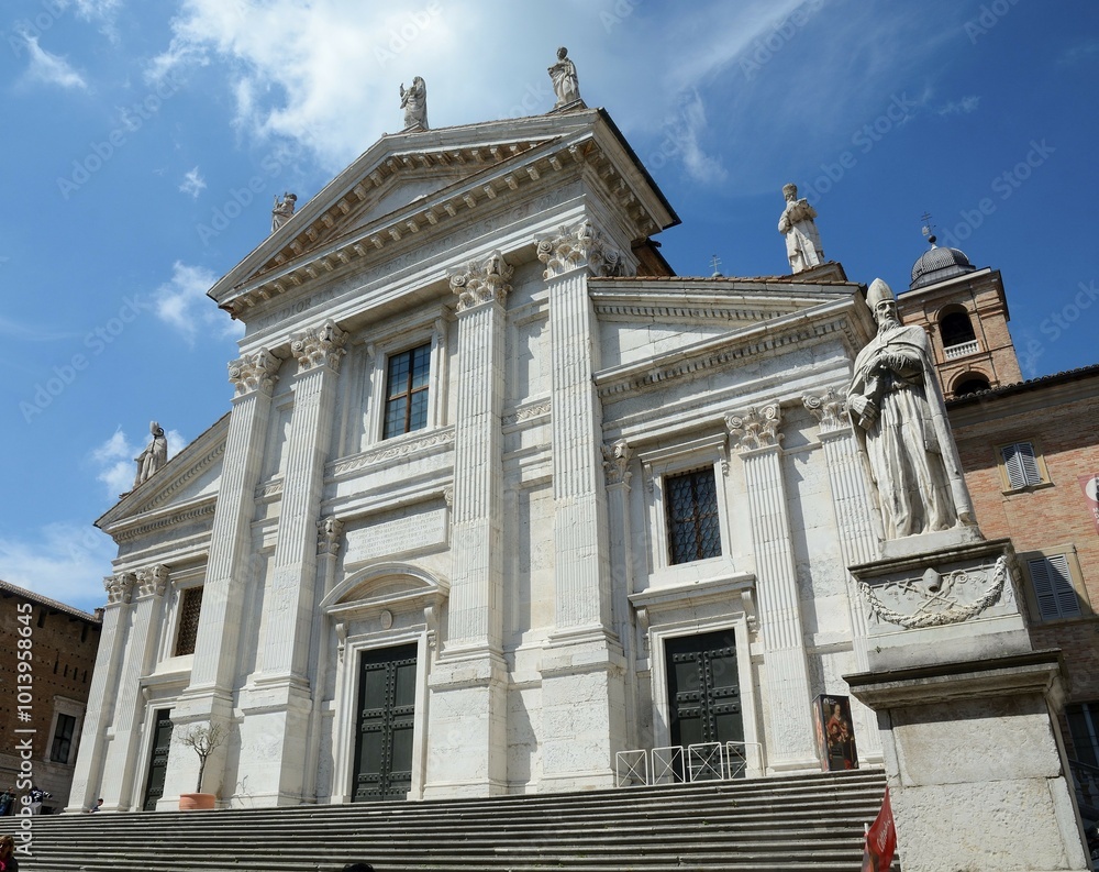 Cathedral, Urbino, Region Marche, Italy, Europe Cathedral, Urbino, Region Marche, Italy, Europe