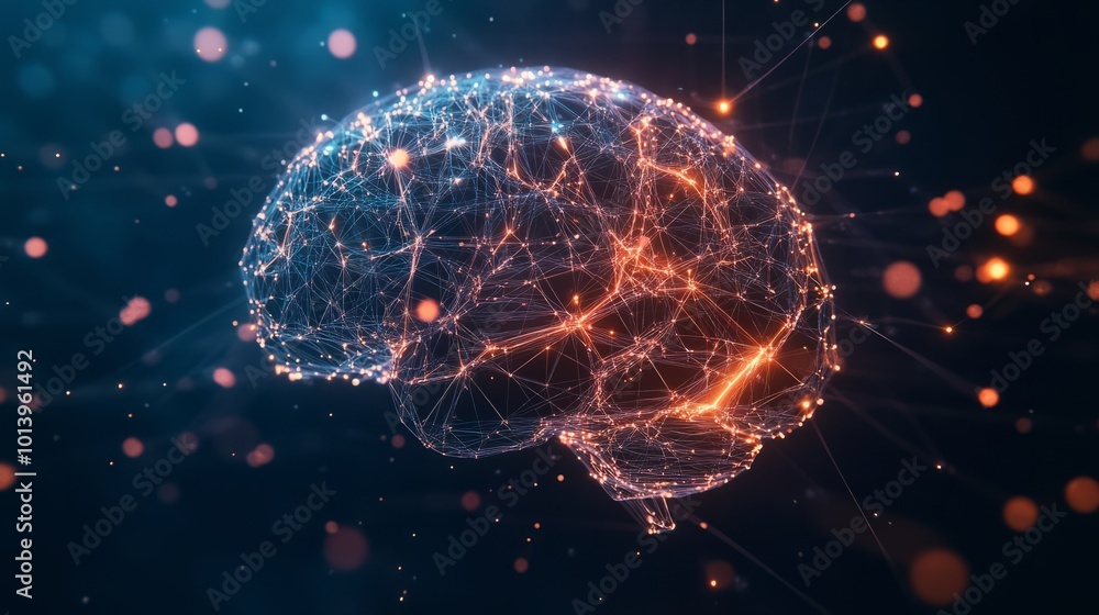 x-ray of human brain with neon lights x-ray of human brain with neon lights
