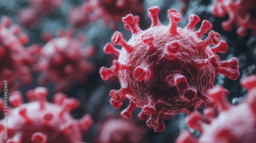 Microscopic View of Coronavirus Microscopic View of Coronavirus