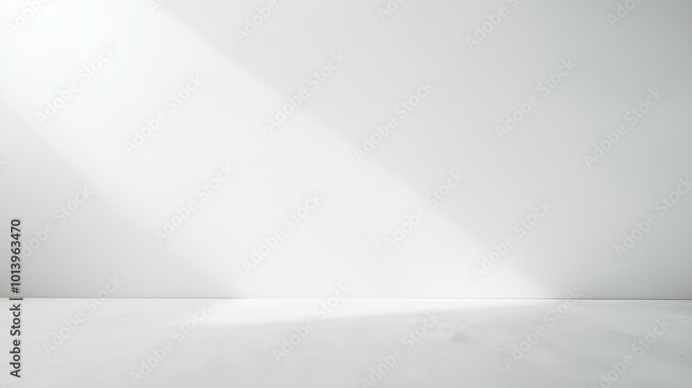 Clean Minimalist White Background with Subtle Shadows and Geometric Shapes Clean Minimalist White Background with Subtle Shadows and Geometric Shapes