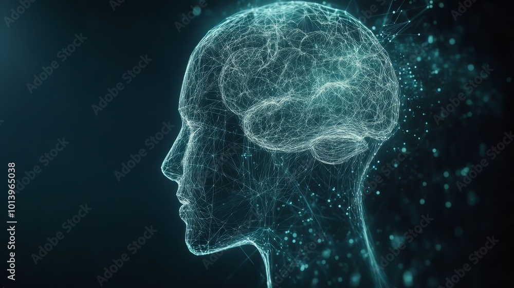 x-ray of human brain with neon lights x-ray of human brain with neon lights