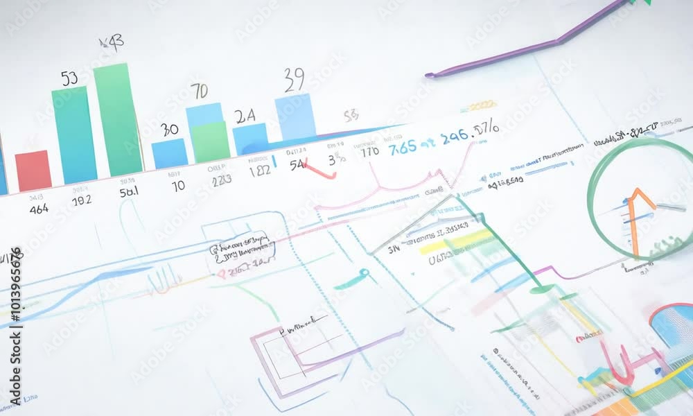 olorful bar graph analysis highlighting data trends with detailed statistics and sketches on paper
olorful bar graph analysis highlighting data trends with detailed statistics and sketches on paper