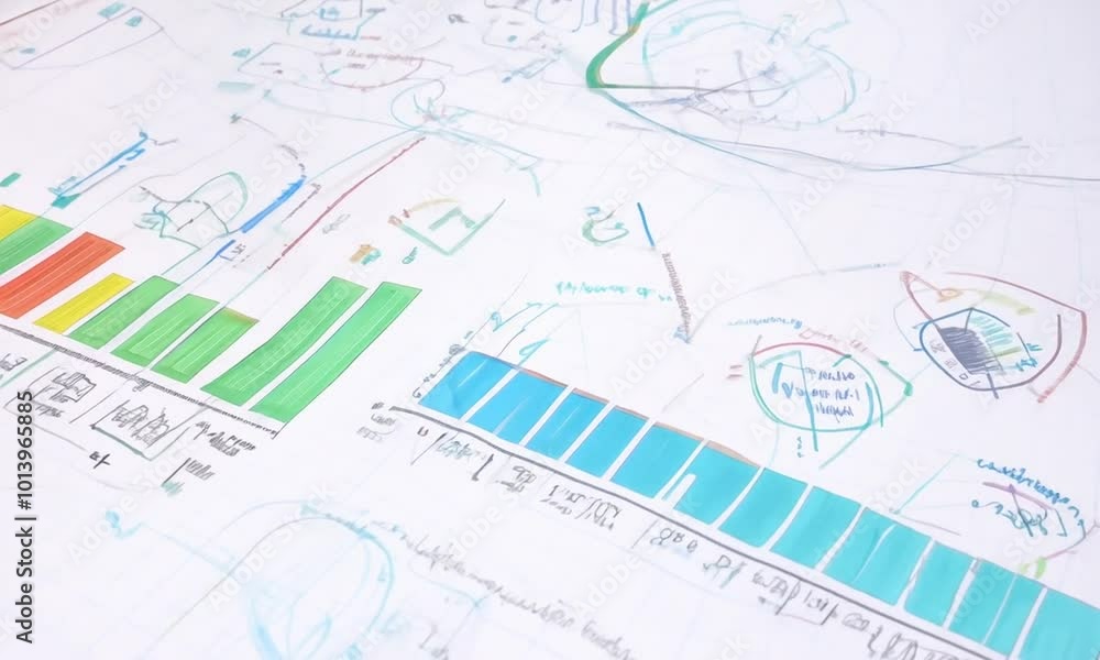 olorful bar graph analysis highlighting data trends with detailed statistics and sketches on paper
olorful bar graph analysis highlighting data trends with detailed statistics and sketches on paper