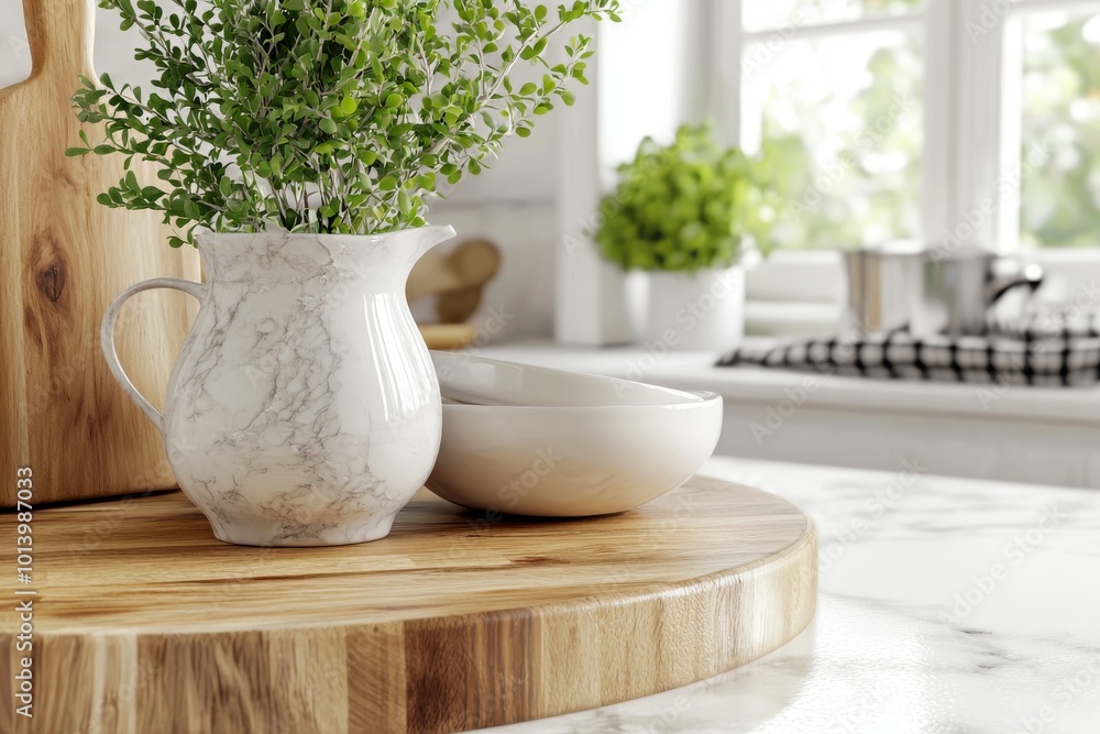 The interior of this stylish office kitchen features a counter, cooking zone, and a coffee maker The interior of this stylish office kitchen features a counter, cooking zone, and a coffee maker