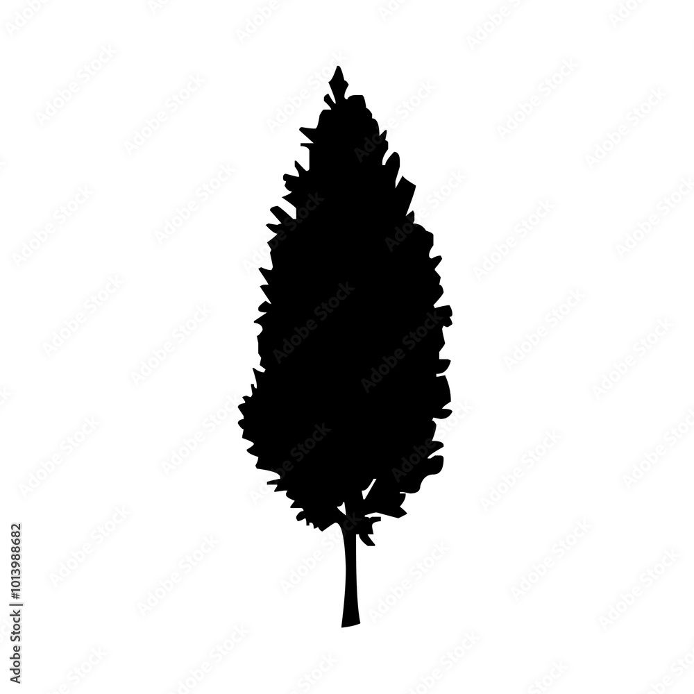 Silhouettes of Diverse Tree Species free download Silhouettes of Diverse Tree Species free download