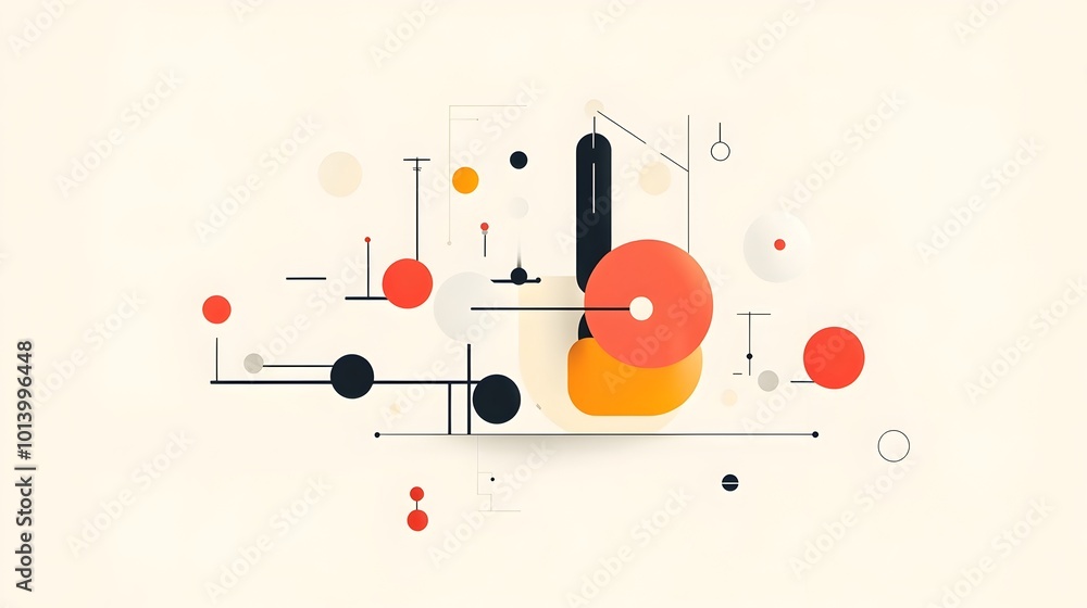 Minimalist Showcasing the Basic Structure of the Insulin Molecule with Clean Lines and Simple Geometric Shapes Highlighting Its Importance in Medical and Pharmaceutical Applications