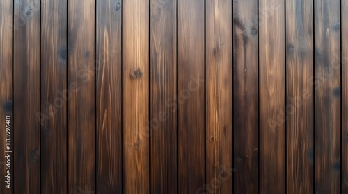 Wooden background with dark brown wood planks, a wooden wall texture