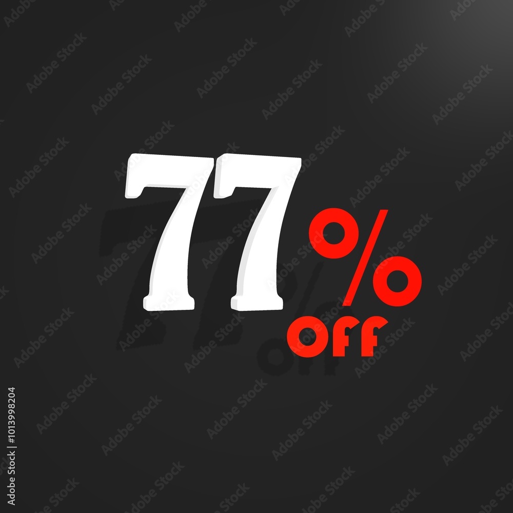 sales of label with white numbers and black background sales of label with white numbers and black background