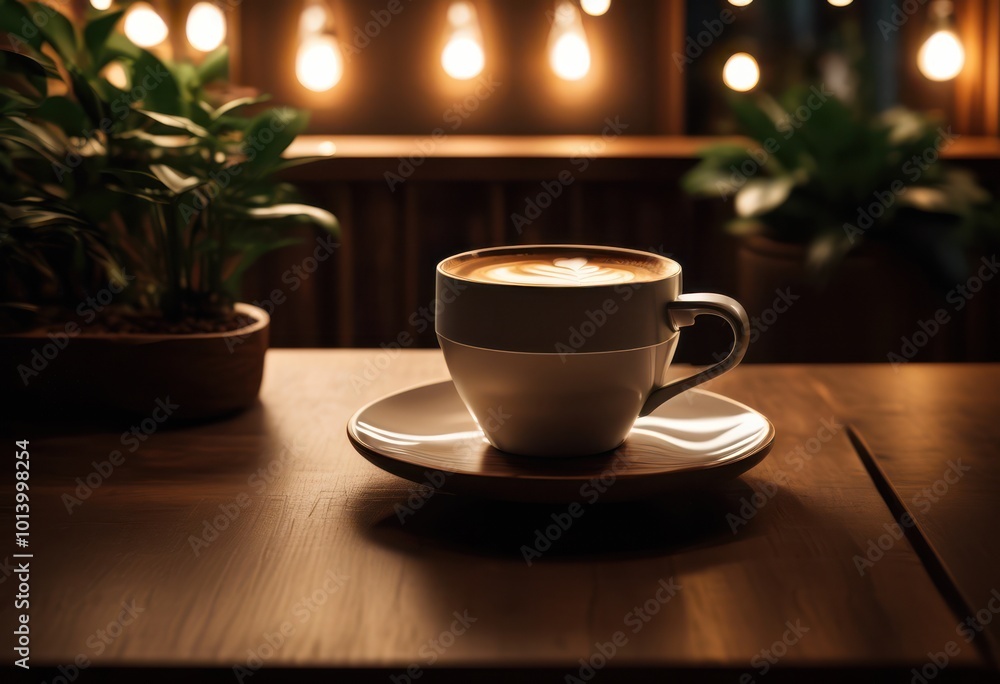 minimalist coffee cup positioned elegantly warm wooden table creating chic inviting atmosphere, artisan, atmospheric, backdrop, bargain, brewed, brews minimalist coffee cup positioned elegantly warm wooden table creating chic inviting atmosphere, artisan, atmospheric, backdrop, bargain, brewed, brews