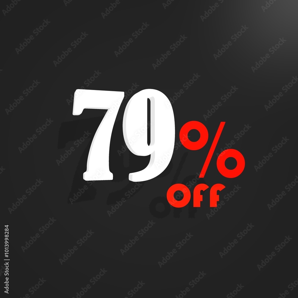 sales of label with white numbers and black background sales of label with white numbers and black background