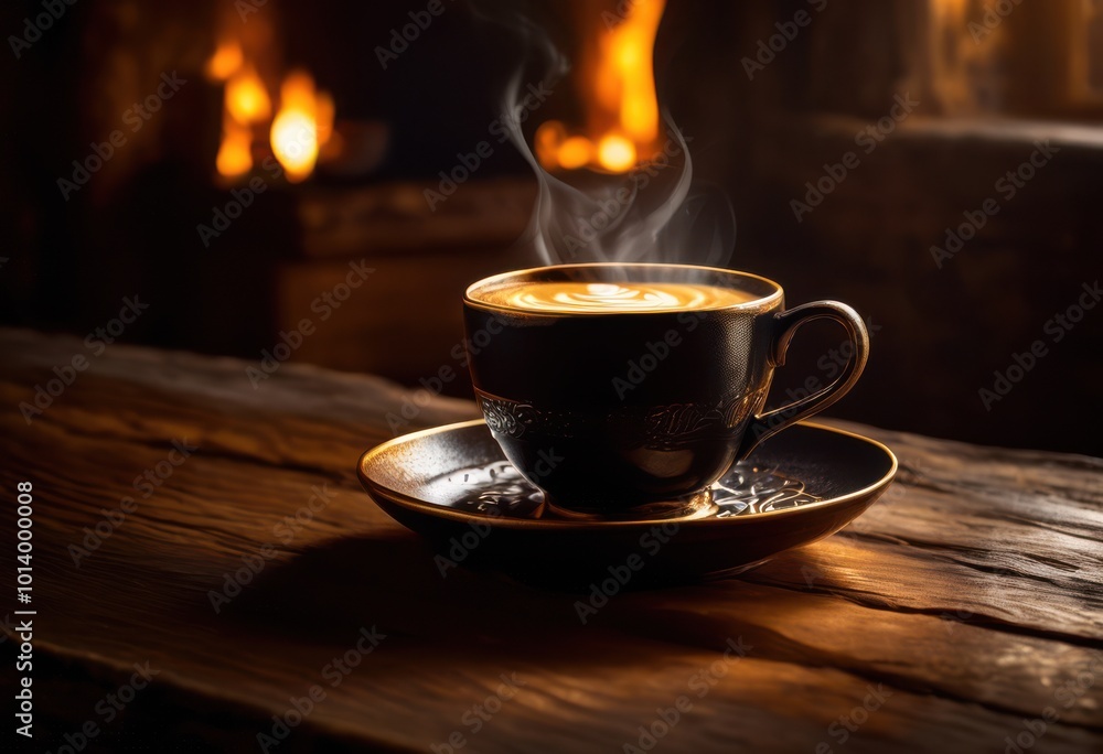 captivating picture steaming coffee cup set rustic wooden table backdrop that invites cozy moments, beverage, mug, hot, drink, kitchen, warm, nature captivating picture steaming coffee cup set rustic wooden table backdrop that invites cozy moments, beverage, mug, hot, drink, kitchen, warm, nature