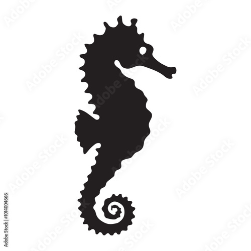 seahorse silhouette photo