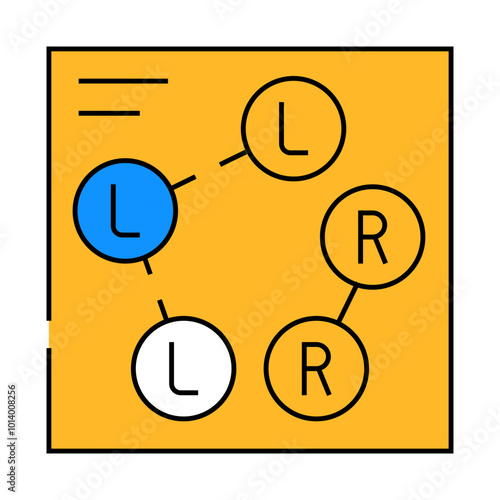 dance scheme line icon vector. dance scheme sign. isolated symbol illustration