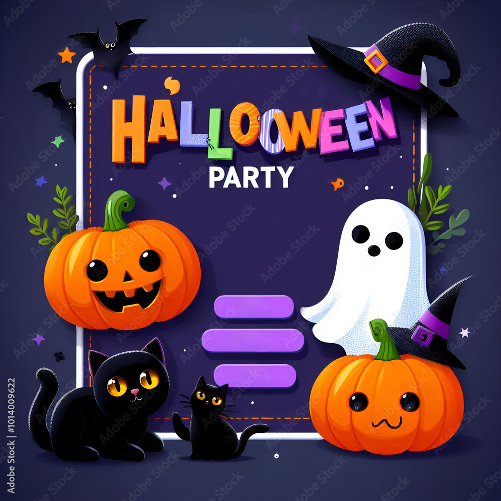 Kids Halloween Card Kids Halloween Card