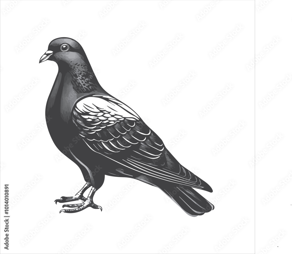Fototapeta premium DOVE Adobe Illustrator Artwork