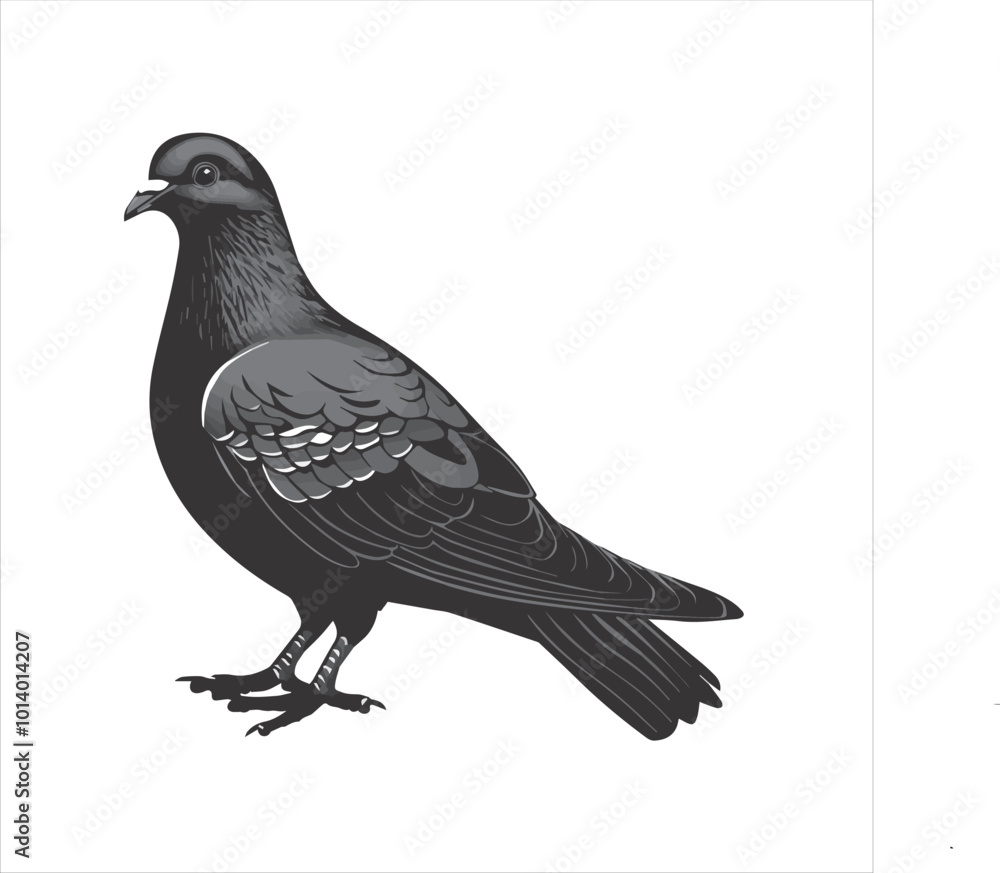 Fototapeta premium DOVE Adobe Illustrator Artwork