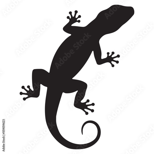 lizard silhouette