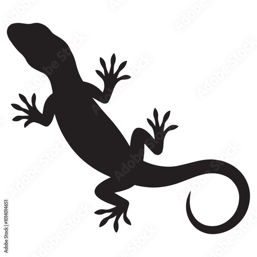 lizard silhouette