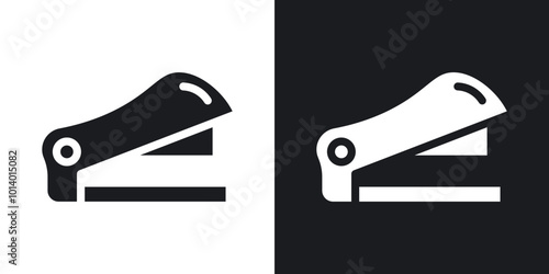 Stapler vector flat icon set.eps