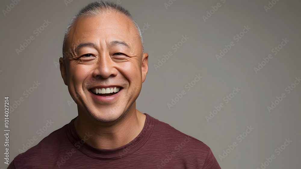 A warm portrait of a smiling, handsome senior male, showcasing his friendly demeanor and approachable personality A warm portrait of a smiling, handsome senior male, showcasing his friendly demeanor and approachable personality