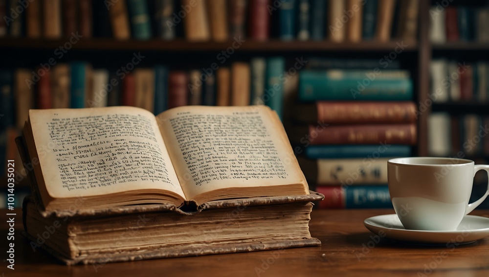 Book-themed background for virtual meetings. Book-themed background for virtual meetings.