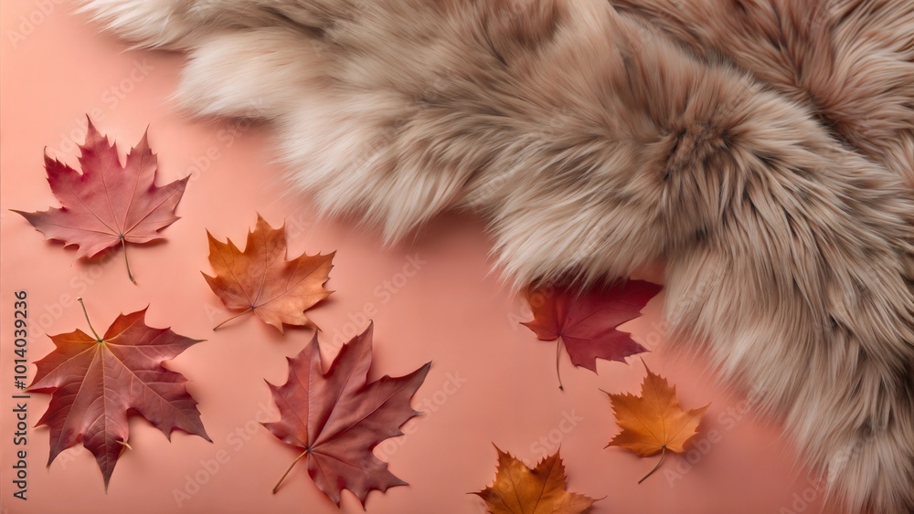 Obraz premium Abstract leafy background