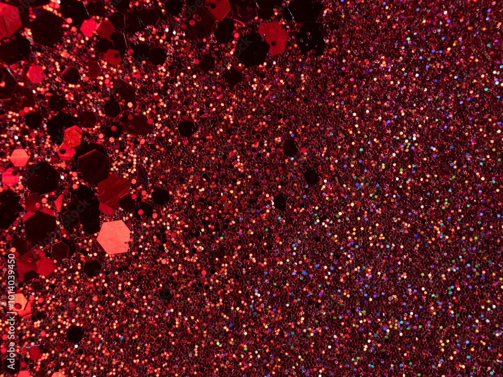 Macro dust of metallic pigment sparkling Macro dust of metallic pigment sparkling