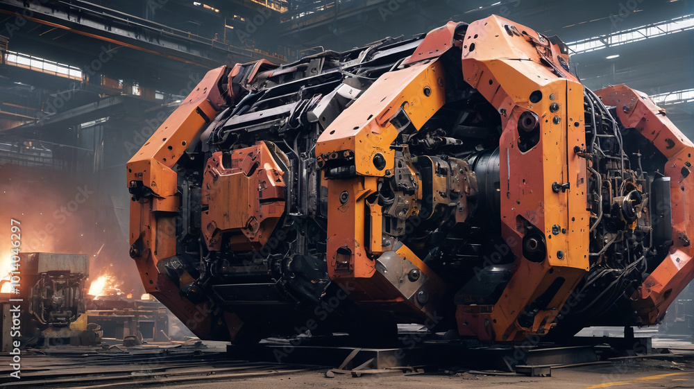 Tempered Titans: Crafting Strength in the Steel Foundry, Generative AI Tempered Titans: Crafting Strength in the Steel Foundry, Generative AI