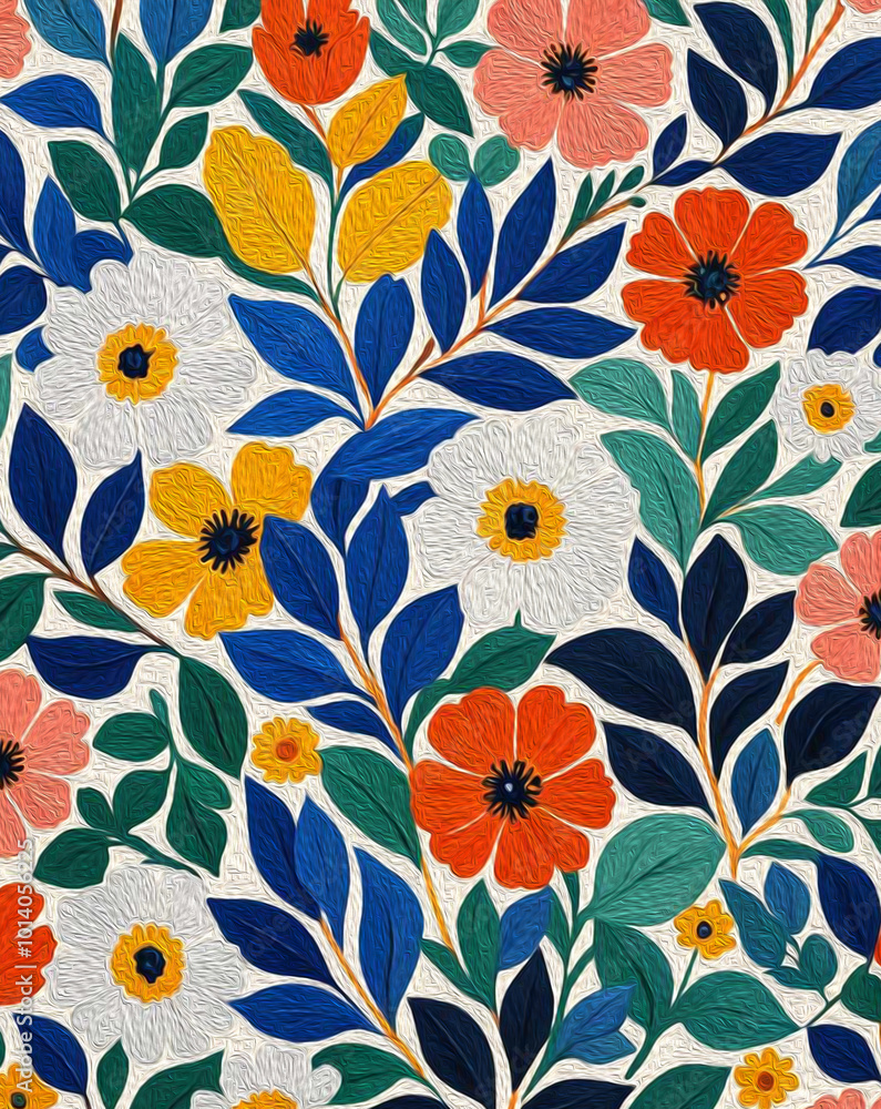 Botanical pattern for printing on wall decorations, covers. Artistic brush strokes. Botanical pattern for printing on wall decorations, covers. Artistic brush strokes.