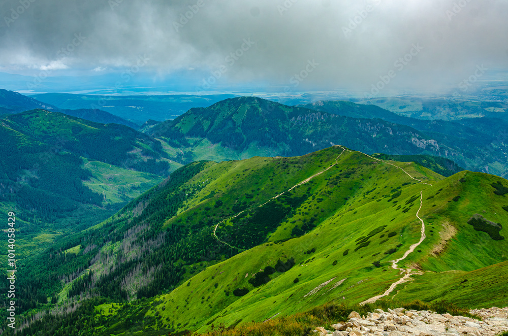 Fototapeta premium landscape in the mountains