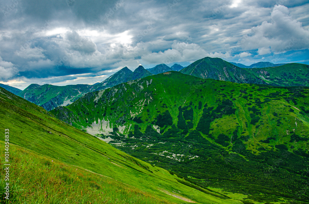 Fototapeta premium mountain landscape with mountains